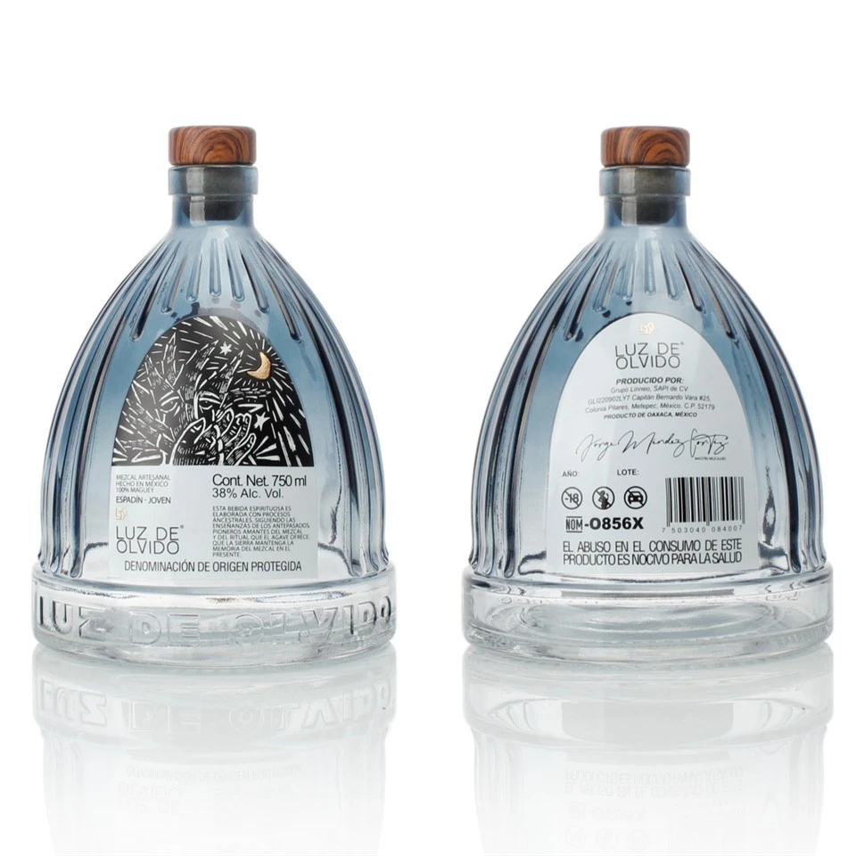 750ml 맞춤형 스프레이 장식 빈 데킬라 병