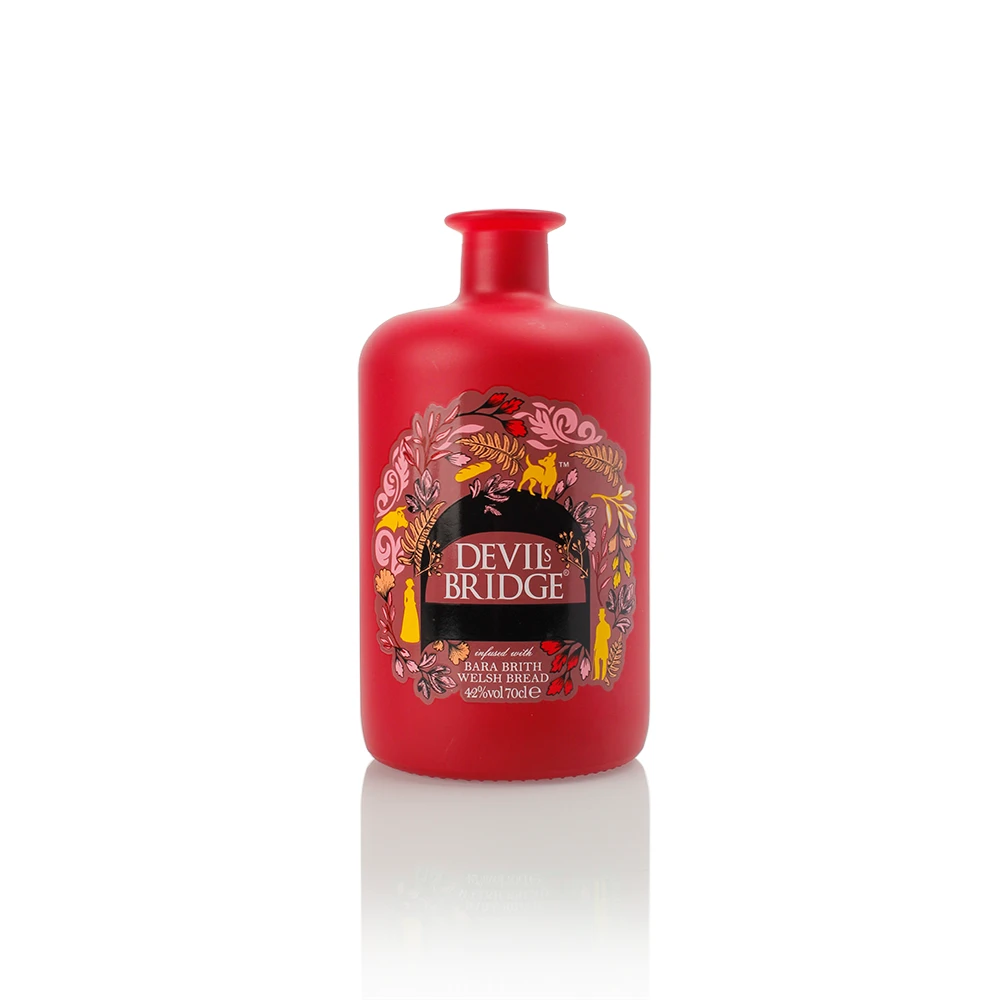 700ml Round Red Decal Bottle 700ml Round Red Decal Bottle